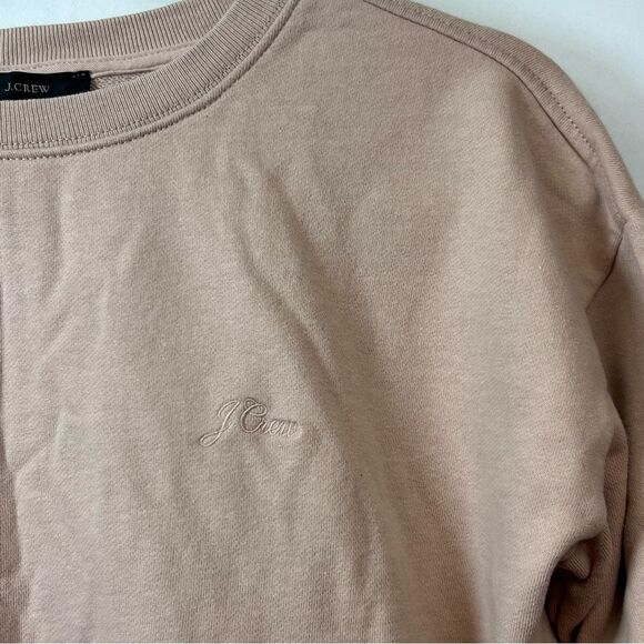 J. Crew AY443 University Terry Sweatshirt with Logo NWT size XXS - Picture 3 of 15